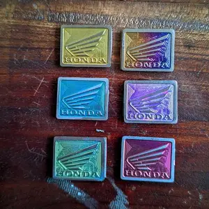 Emblem titanium batok Speedometer Logo H