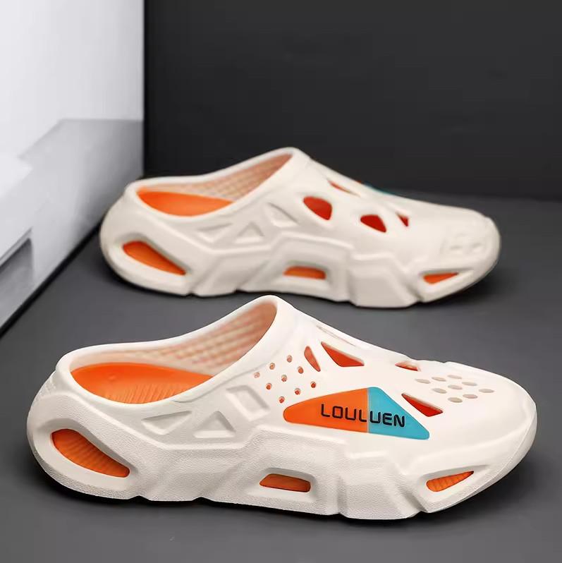  Dép Bít Mũi Đế Dày Khử Mùi Chống Trượt Thời Trang Bốn Mùa Cho Nam Nữ GiàY DéP Shoes 