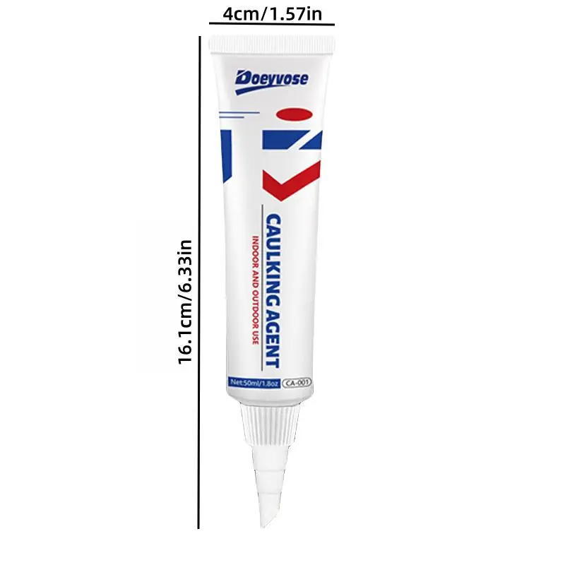 Multipurpose Tile & Countertop Caulking Agent, Waterproof & Mildew Proof Sealant, Easy To Use Sealant for Home & RV Use 1