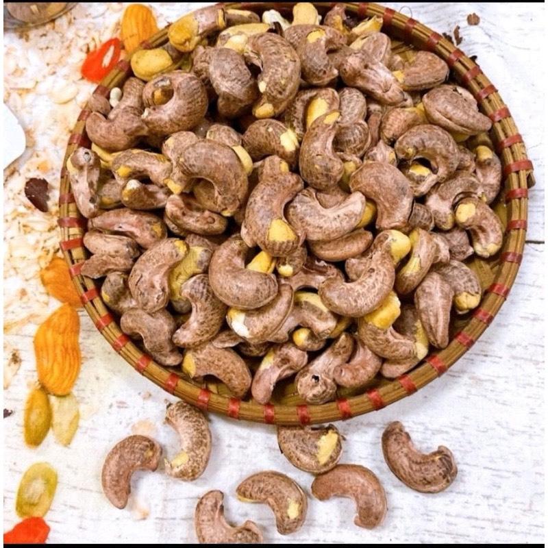  1KG HẠT ĐIỀU RANG MUỐI NGUYÊN LỤA CHUẨN HÀNG XUẤT KHẨU 
