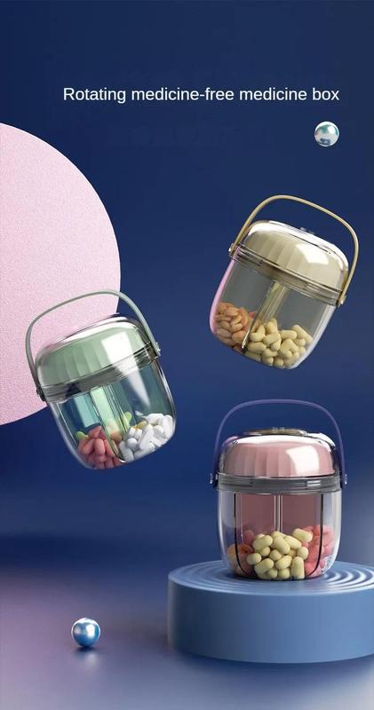 Product Introduction of Pocket Pill Organizer Waterproof Pill Box Portable Medicine Holder for Travel Vitamin Holder Container Medicine Storage Box 1