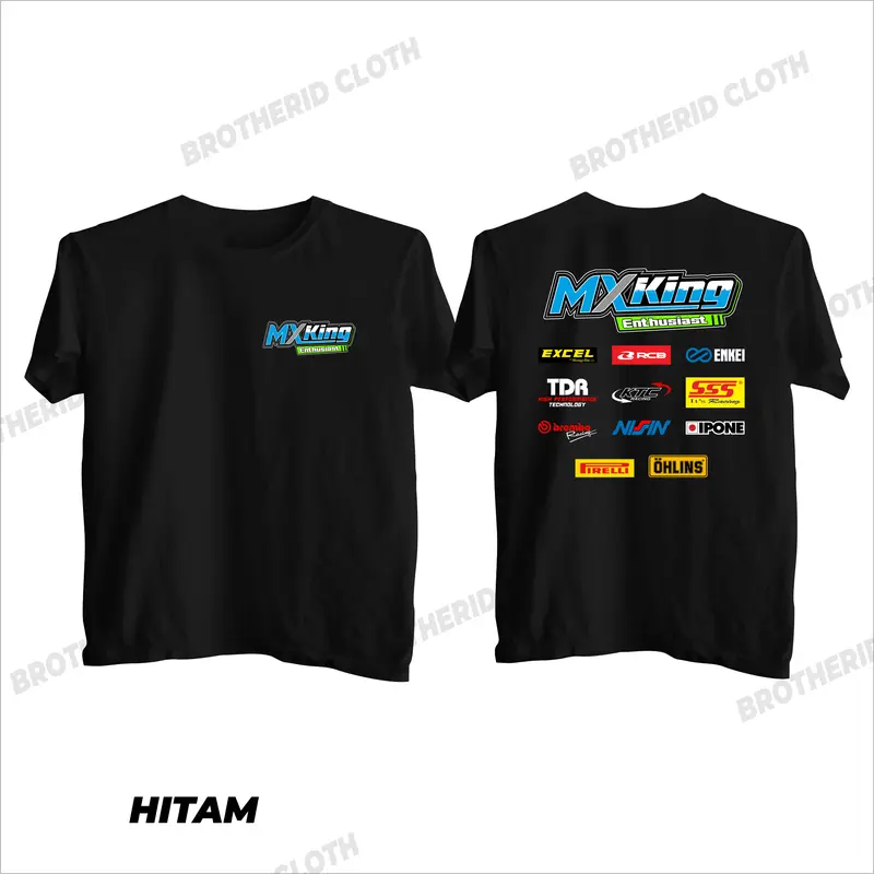 Kaos MX King Enthusiast 150 Baju Yamaha Jupiter MX Indonesia Katun Combed 30s 1