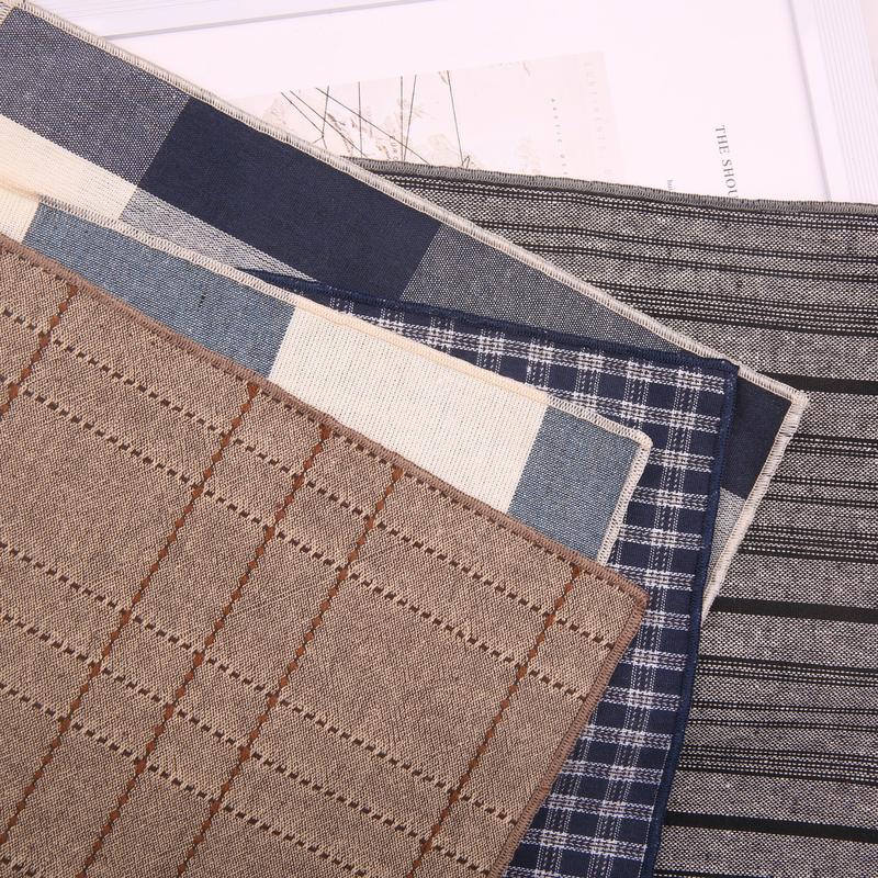Product Introduction of 23cm Retro Suit Cotton Pattern Autumn Winter Small Men's Pocket Square Korean Edition Personalized Chest Towel Suit Accessories 13