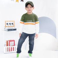 Gambar Lily And Clark Sweater Anak Laki-Laki Kece Warna Putih Combine Hijau ST16 Fashion dari Lily And Clark Kota Cimahi 3 Tokopedia