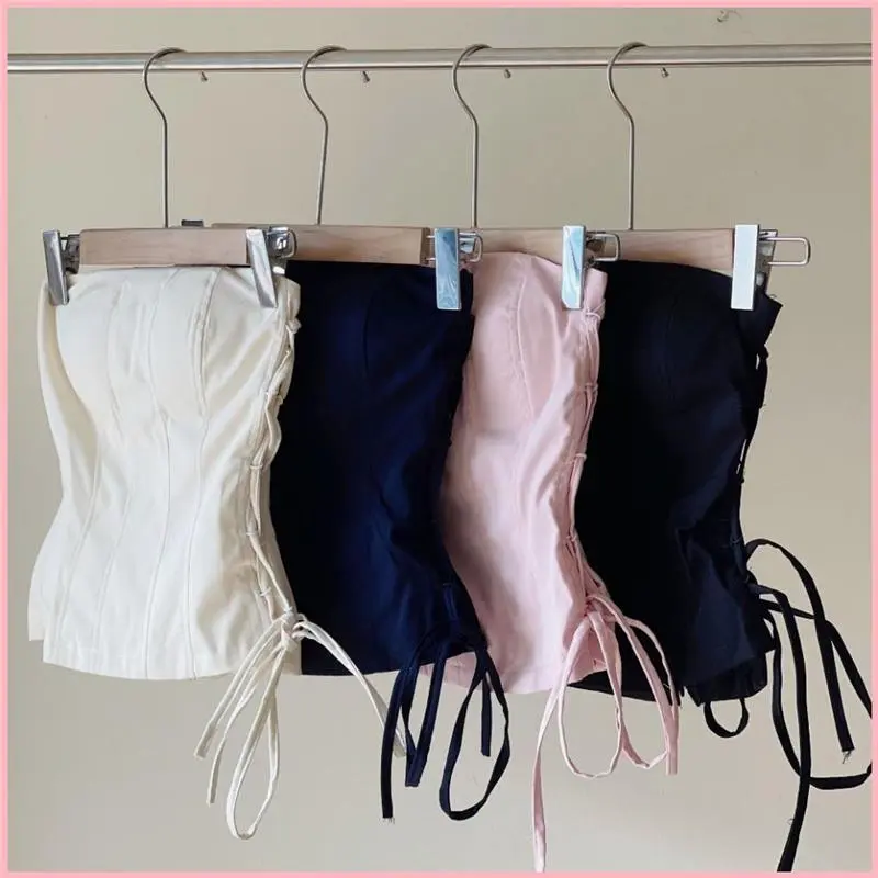 JODEHSHOP ( Kèm Mút) Áo quây có đệm ngực dây buộc dáng body Hót 2024
