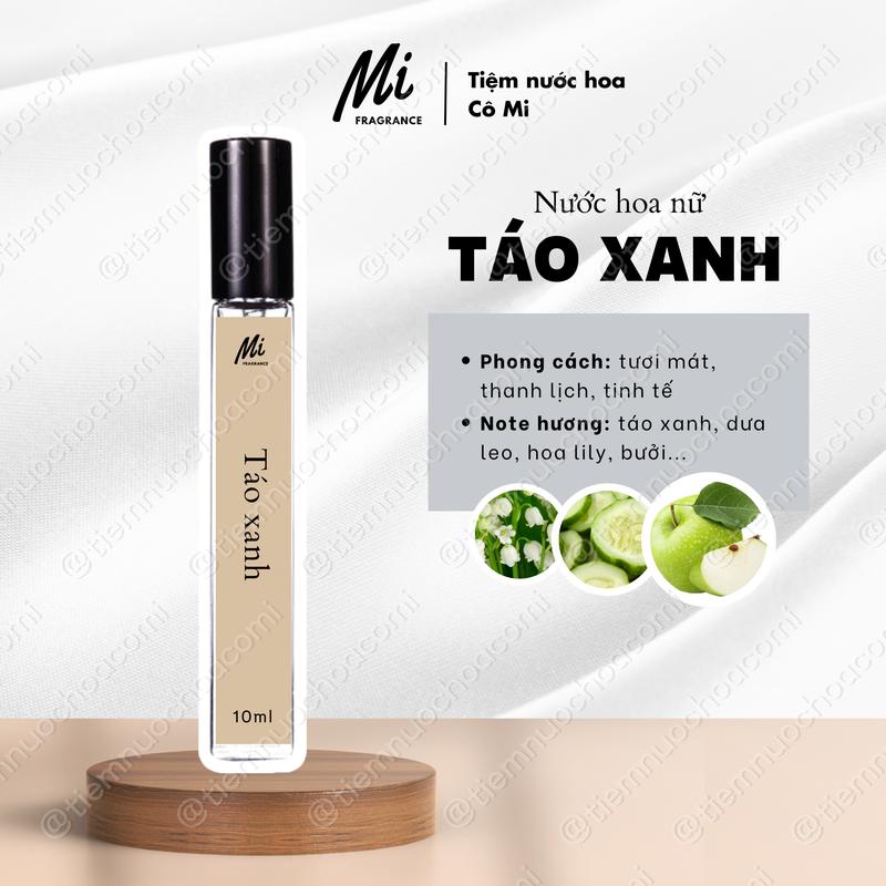 Nước hoa nữ Táo Xanh DCaNY- hương thơm tươi tắn, thanh lịch, nữ tính