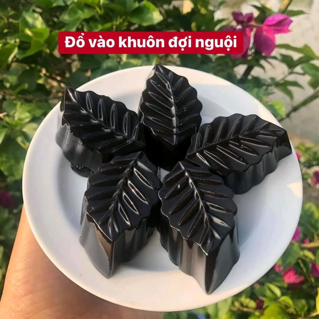 Tinh Bột thạch đen Cao Bằng - 1 lạng nấu được 2kg thạch thơm ngon Ăn Vặt