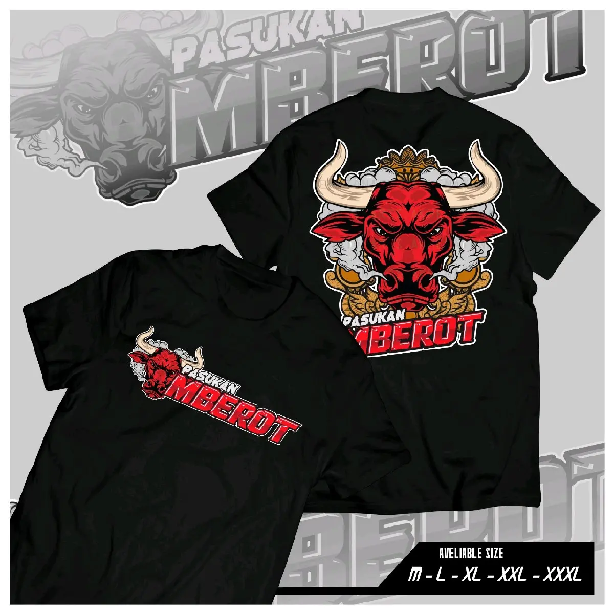 kaos mberot kaos pasukan mberot kaos bantengan kaos mberot horeg