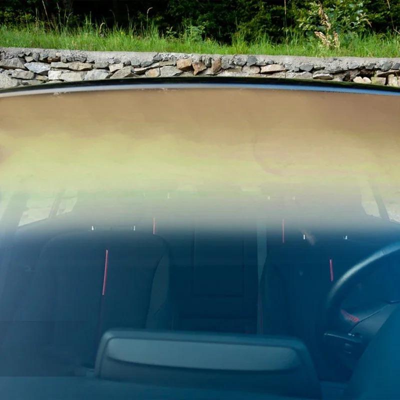Product Introduction of 20X150cm Car Window Sun Shade Auto Window Tint Film Front Windshield Sunshade Professional UV Protector Heat Insulation Stickers 15