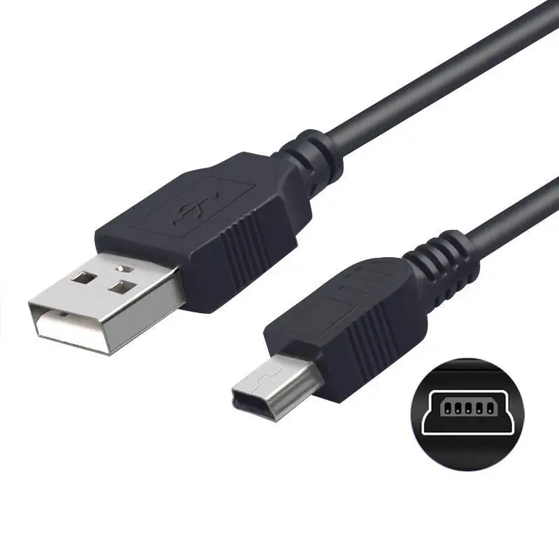 Mini USB Cable for Sony Handycam CCD TRV608 DCR DVD7E HC96 PC9 PC350 SR220 SR300C SR40 SR60 SX53 TRV17 TRV840 TRV950 Accessories