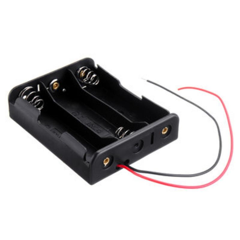Product Introduction of Slot Black Plastic Battery Case Series Circuit Holder Multi Purposes Storage Box For DIY Power Supply 9