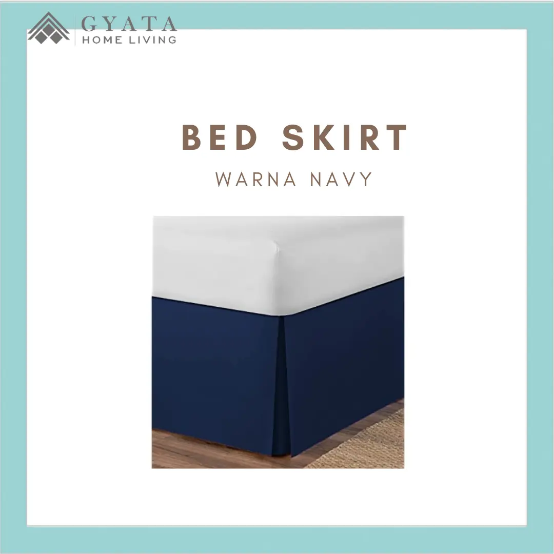 Rok Kasur 90x200 Bahan Katun – Bedskirt – Rok Kolong Ranjang