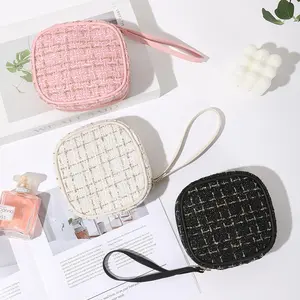 U2SWEET - Tas Kosmetik Pouch Mini Wanita Portabel Tas Kosmetik Praktis Pouch Travel Makeup Cantik