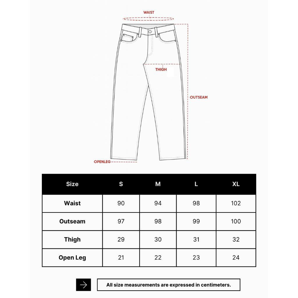 Harven Basic Man Reguler Loose Straight Jeans | Celana Denim Pria