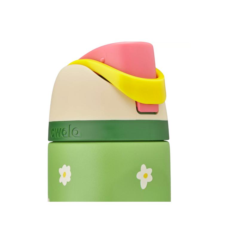 Product Introduction of Darling Daisy Owala FreeSip Insulated Stainless Steel Water Bottle with Straw for Sports and thermos cup outdoor sports water bottle new Owala double-layer vacuum thermos cup sports water bottle outdoor sports straw water cup Drinkware Flasks Portable 13