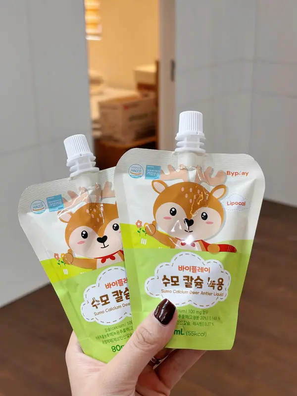 Canxi tươi nhung hươu Sumo Calcium Deer Antler Liquid Hàn Quốc tăng cao 5