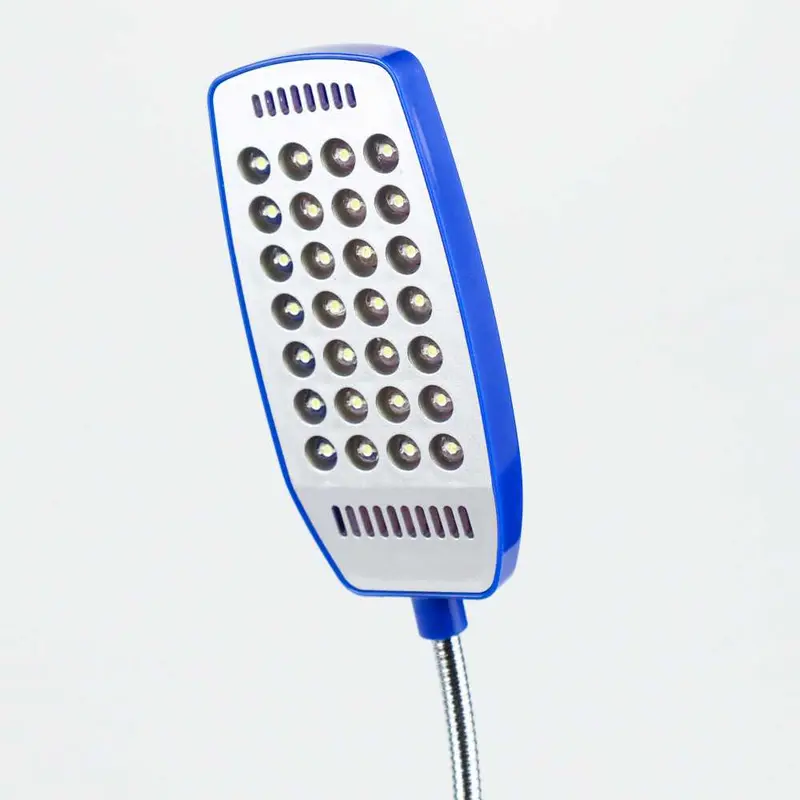Lampu Baca Mini 28 LED USB Cool White 1.5W Saklar On/Off 3