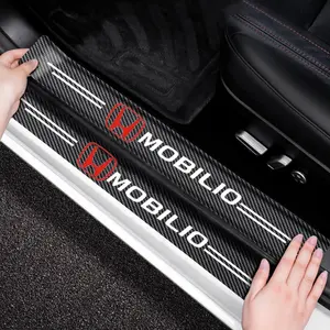 5 pcs Stiker Pelindung pijakan  Pintu Samping Mobil mobilio
