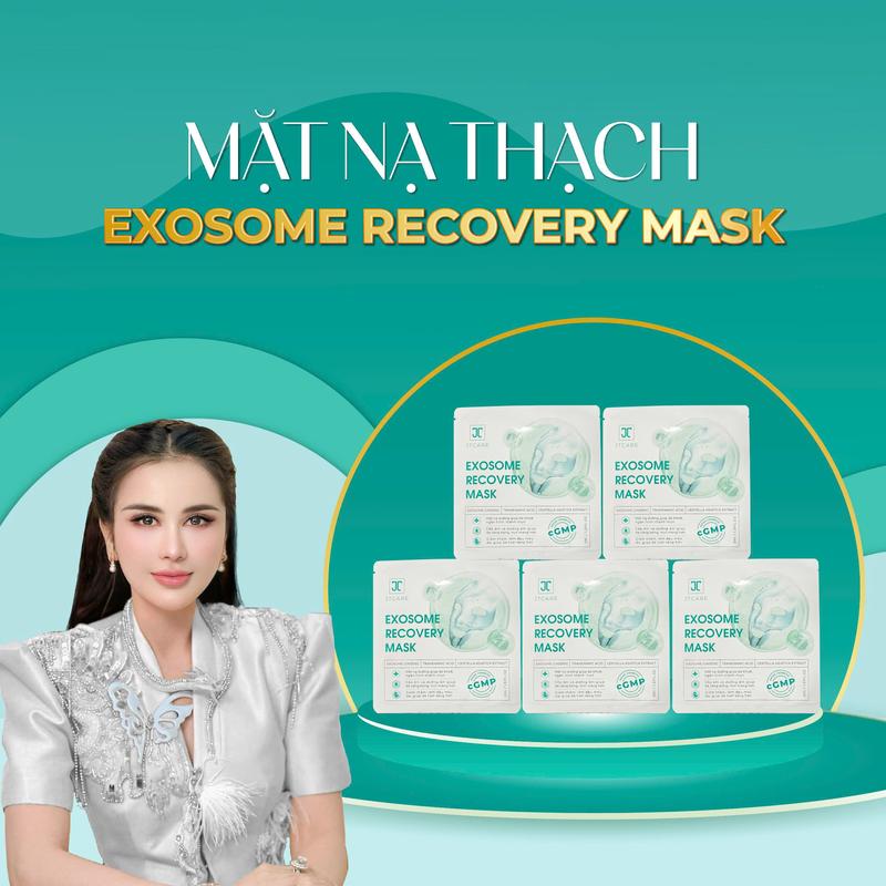  JT06 - Mặt nạ thạch Nhã Lê Exosome Recovery Mask - Cấp nước tăng độ ẩm cho da giảm vết sạm nám thâm mụn giúp da thêm săn chắc - Làm Đẹp Da Dưỡng Ẩm Da 