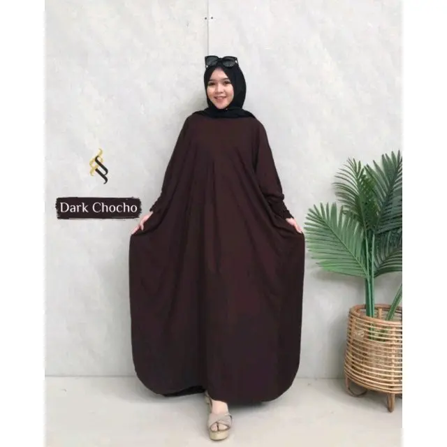 COD -Gamis Kaftan Polos Asmiranda Maxy Gamis Muslim Aurora Dress Shakila Aksen Renda Import Ld  140 Fit XL Hitam Rayon Wanita Panjang Nyaman Cantik Mewah Motif