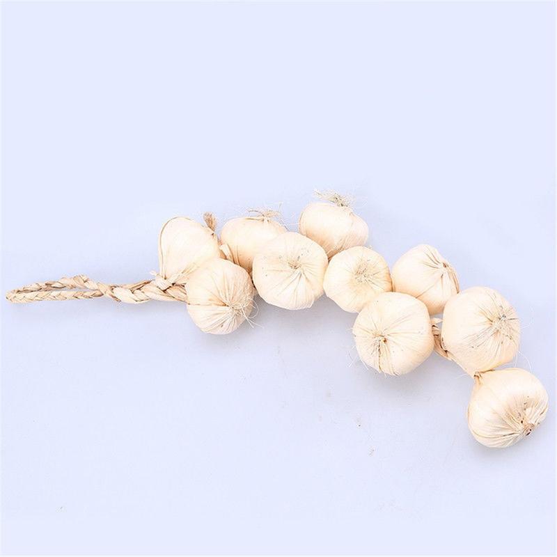 Product Introduction of Hanging Faux Food Party Decor Artificial Garlic Onion Photography Props Home Decor Simulation Vegetables 12