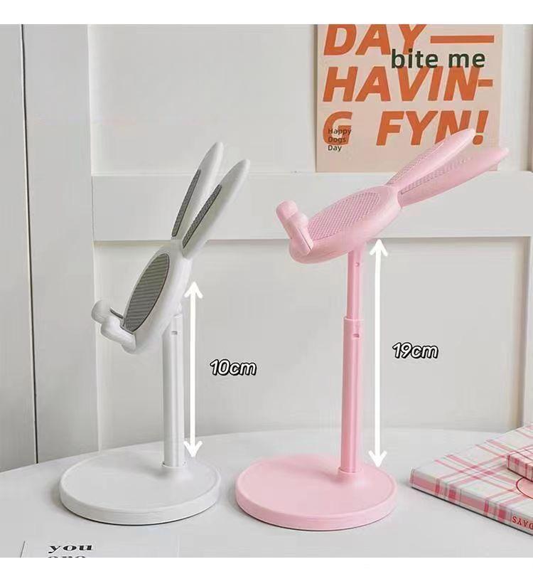 Product Introduction of Rabbit Stand Desktop Adjustable Adjustable Student Lazy Household Selfie Live Stand Universal Flash Sale Cute 5
