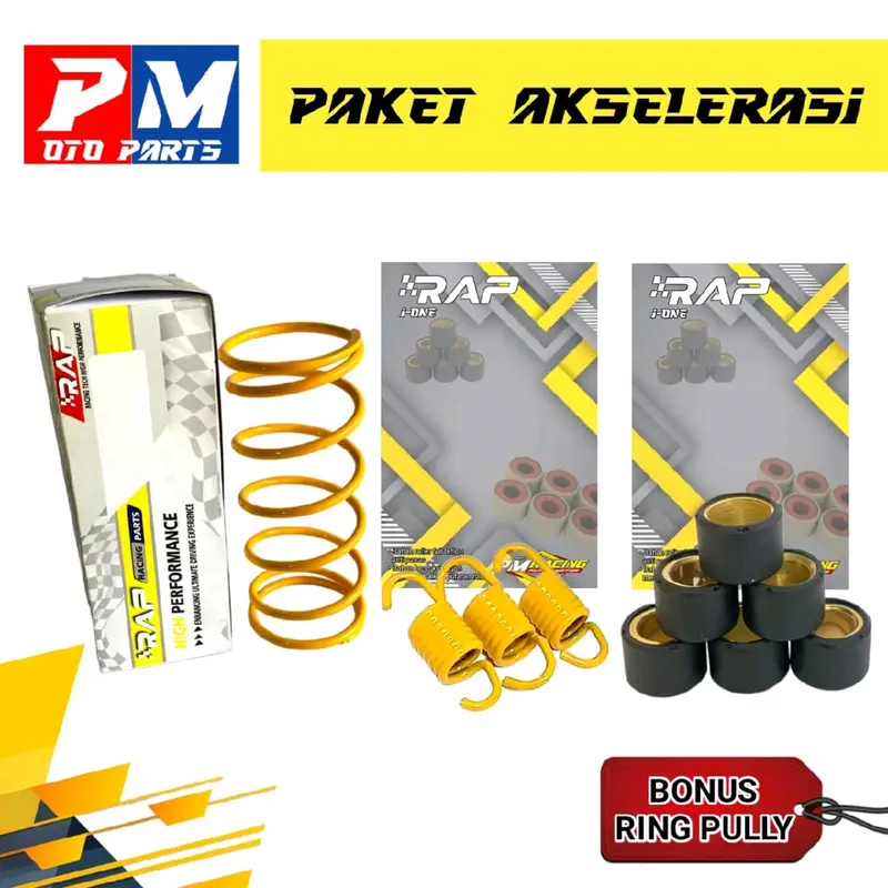 paket upgrade kirian cvt akselerasi metik yamaha nmax old / nmax new / aerox /mio m3 /lexy /mio gt 125 0