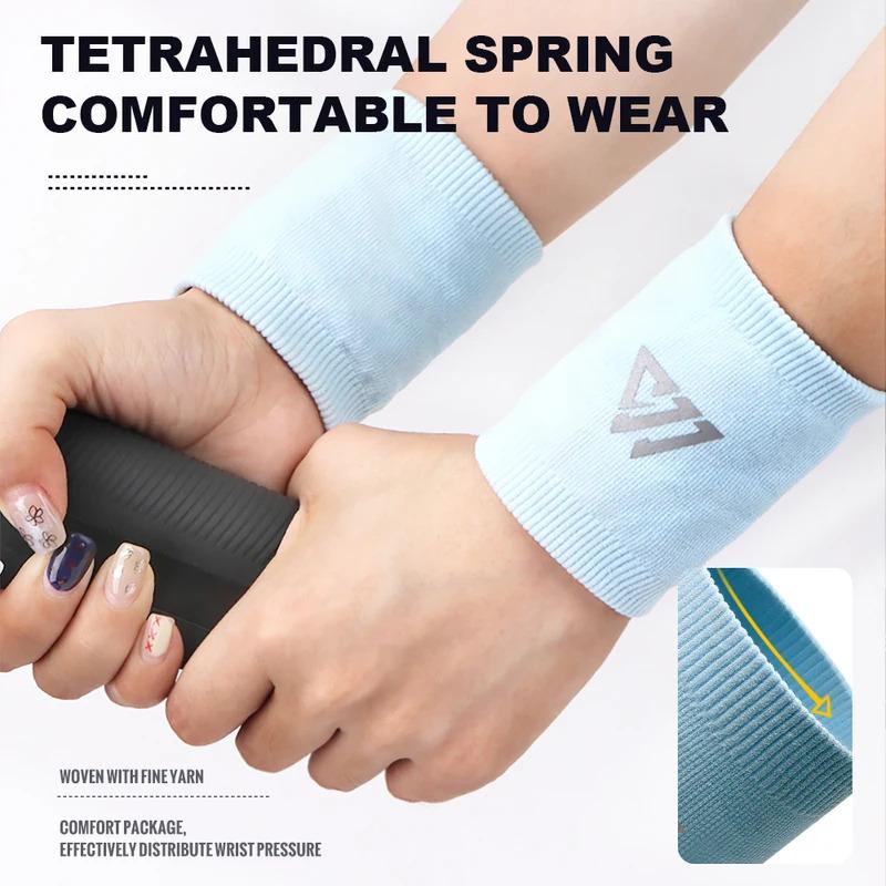 1 pc WRELS Protective Wrist Basketball Fitness Wristband Sport Sweatband Hand Band Wrist Support Tennis Elastic Wristband Wrist 3