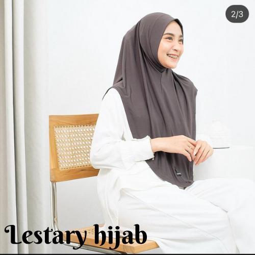 Product Introduction of Hijab Instan size S M L XL  Bergo Non Tali Jersey Premium Grade A Jilbab Instant Khimar Quality Non Pad Original Lestary Hijab yeppushop jilbab  bergo non pet 3