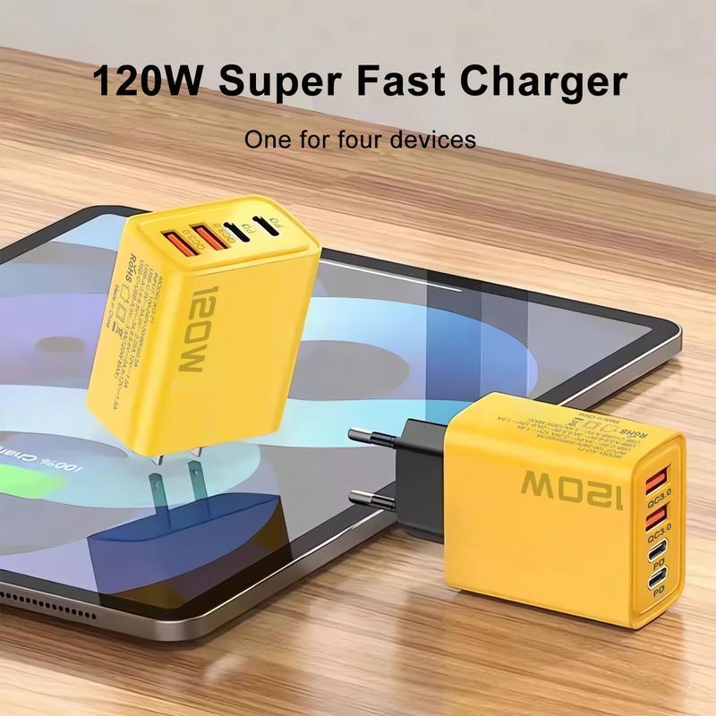 Product Introduction of Đầu sạc 120W + dây sạc 4 trong 1, dây sạc nhanh loại C đa chức năng, sạc nhanh 4 trong 1 2