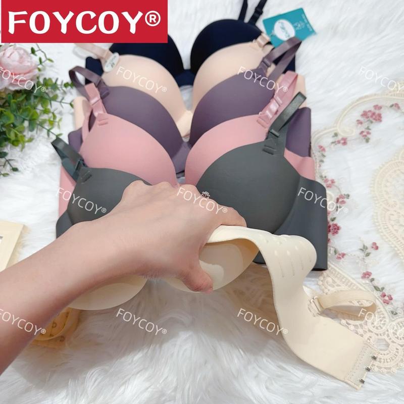 Y01 - Combo 3 áo su đúc siêu nâng mút dày 4,5cm hàng dẹp , áo lót su đệm bàn tay Voi Kem 3
