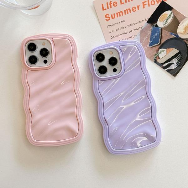 Product Introduction of Niche pleats for Apple FOR iPhone 16promax/16pro/16/15promax/15pro/15/14/14 promax/14pro/13promax/13/13pro/12/12promax/12pro/11 wave two-in-one mobile phone case 7