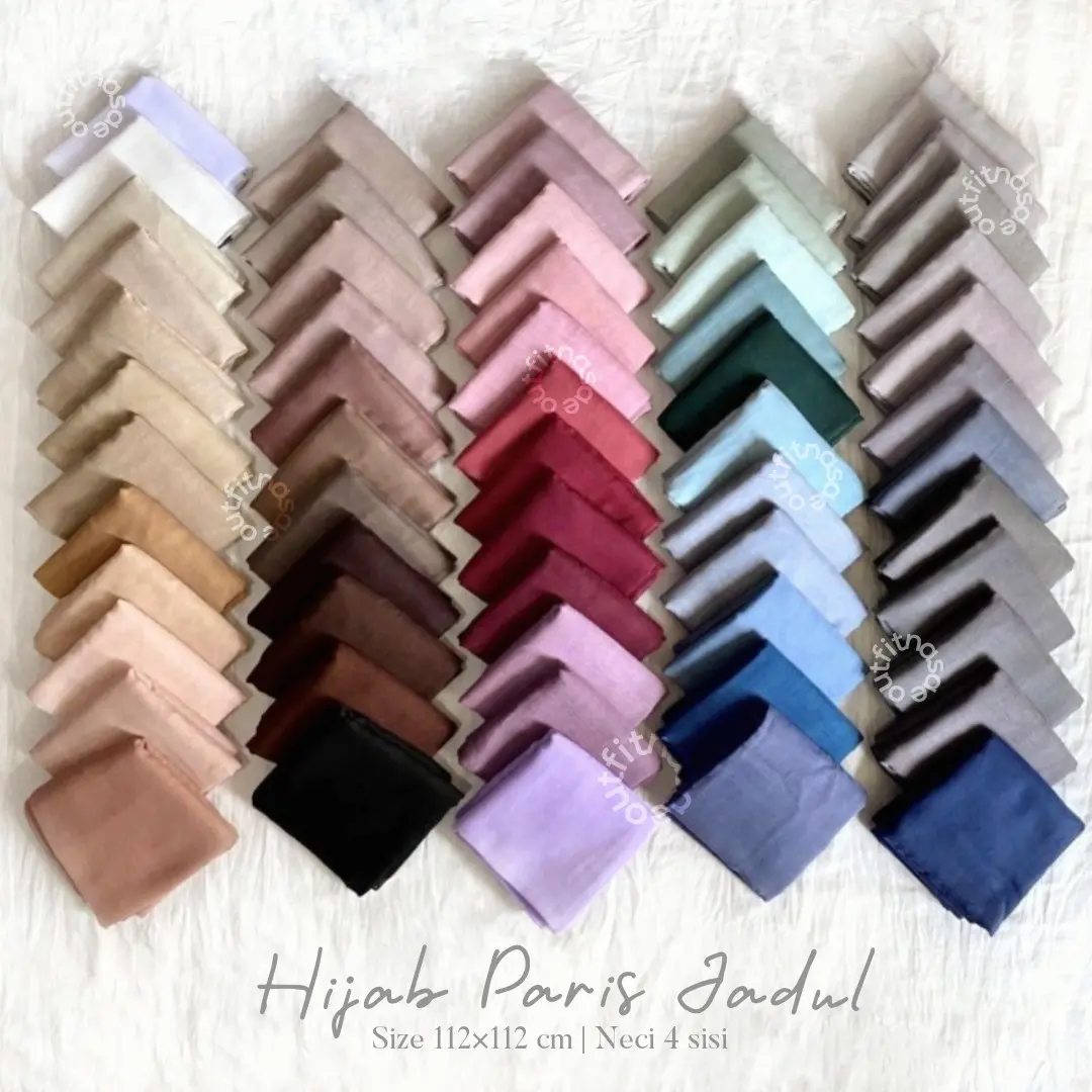 ONASAE Hijab Paris Segi empat Jilbab Polos Paris Lokal Jilbab Segi Empat Jilbab Paris Jadul Neci semua sisi Square Muslim