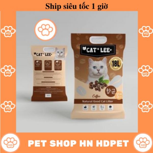 (Túi 9L) Cát vệ sinh cho mèo Hàn Quốc cao cấp Cát lee Cát vệ sinh vón cục khử mùi tốt cho mèo 9L 0