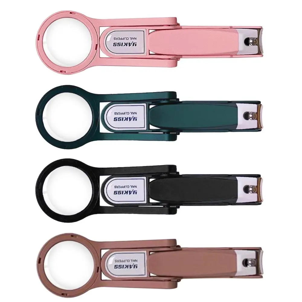 Nail Clippers with Magnifying Glass Toenail Scissor for Elderly Children
