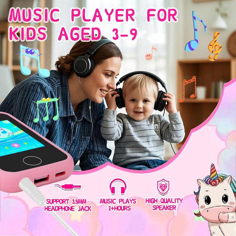 Product Introduction of Mini Smart Toy Phone, 1 Set Game Phone, Word Learning Education Companion Reader, Music Player, Camera Recording Video Game Mobile Watch, Alarm Clock 6