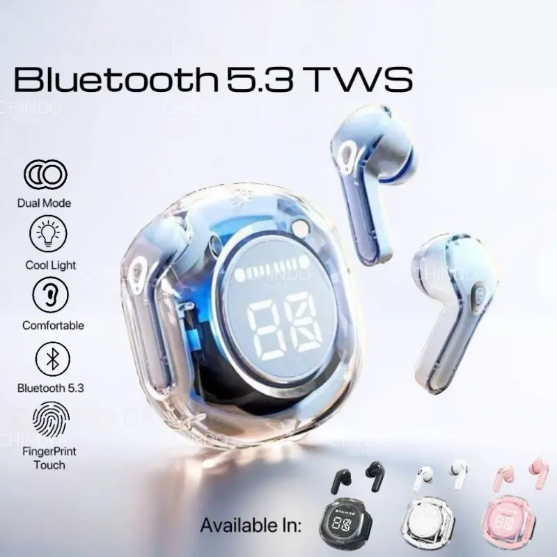 Tai Nghe Nhét Tai Nghe Chơi Game KY9, Tai Nghe Nhét Tai Nghe Không Dây Bluetooth 5.3, Âm Trầm HIFI, Tai Nghe Thể Thao, Mua Tai Nghe Nhét Tai Nghe Và Tặng: Hộp Đựng Bảo Vệ Và Dây Đeo Buộc