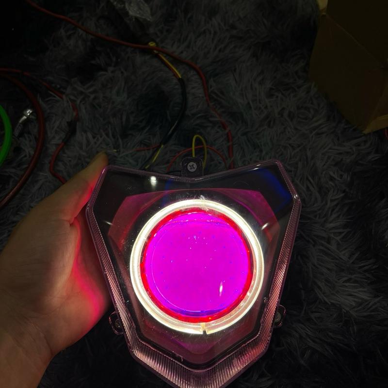 Bi cầu 3.0 K30 plus nâng cấp ánh sáng dành cho xe điện Xmen đã làm sẵn về khách chỉ việc lắp tặng kèm tem gấu