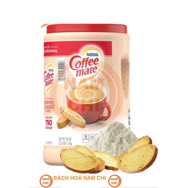   DATE 2027  Bột Kem Pha Cà Phê COFFEE MATE 1.5kg Nestle - Hàng Mỹ 