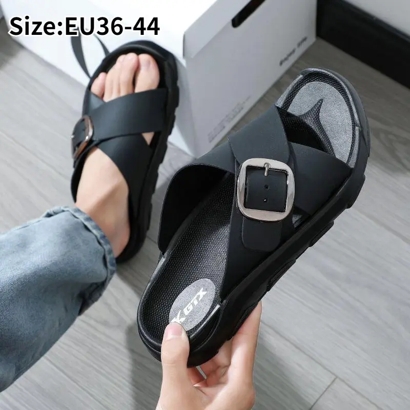Unisex outdoor slippers comfort sandals （size:40-44) Shoes Boy Footwear Summer Walking Shoes Flipflop
