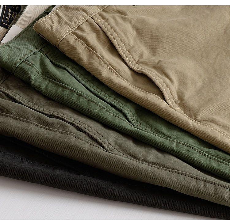 Product Introduction of Summer New Casual Shorts Men's Textured Slim Fit Trendy Capris Men's Versatile Straight Cargo Pants 6