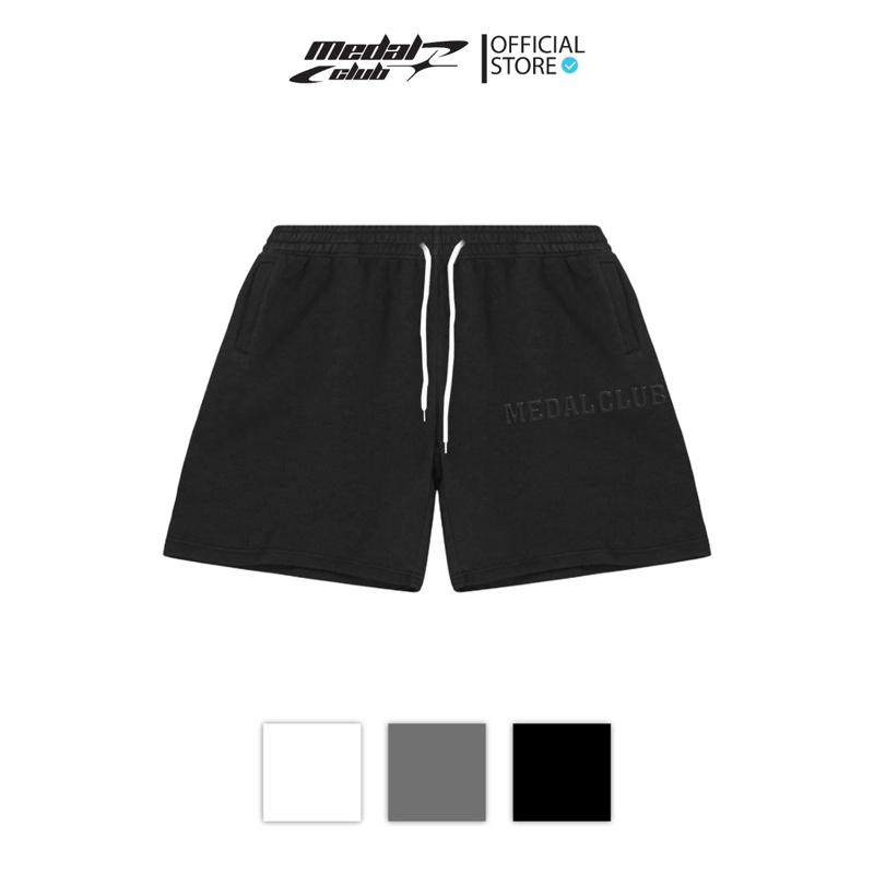 {Hàng Mới}Quần Short Nam Nữ Chân Cua Chính Phẩm Thêu Nổi MedalClub  (unisex form) MH022 2