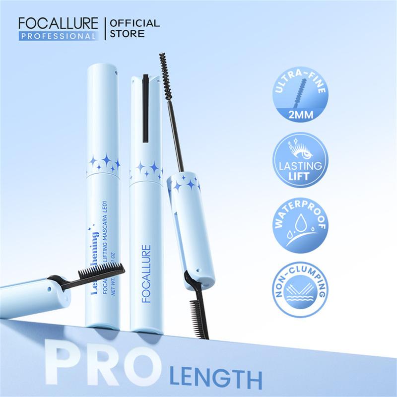 Mascara Không Thấm Nước Siêu Mịn FOCALLURE, Hàng Có Sẵn Thanh Toán Khi Nhận Hàng, Dưỡng Ẩm Lâu Dài, Không Vón Cục, Nhẹ Nhàng Và Mịn Màng, Không Dễ Bị Nhòe