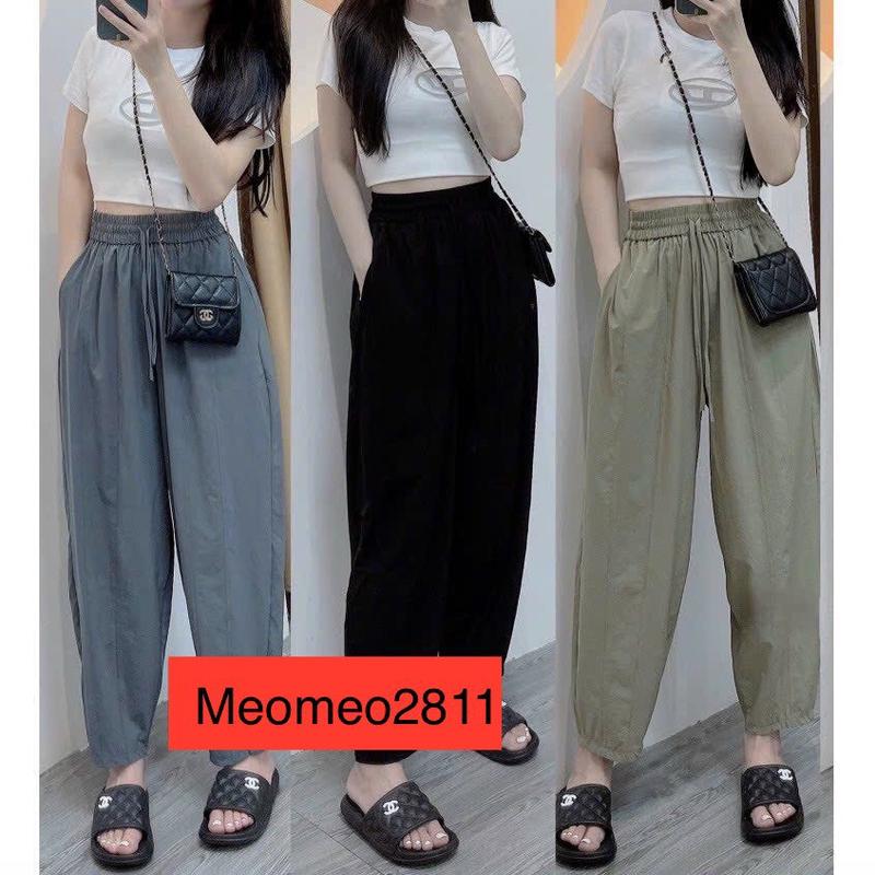 Product Introduction of Quần gió thun hack dáng baby cute xs15 Thoải mái Thoáng khí Mềm Nữ 4