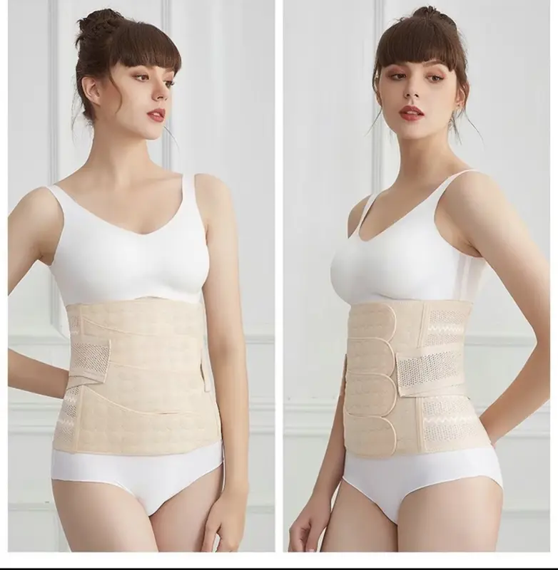 Bộ Đai Nịt Bụng Sau Sinh + Đai Nịt Hông Cao Cấp 2 trong 1 - Chống Cuộn Định Hình Cơ Thể Cho Mẹ Mới Sinh Mẫu 1