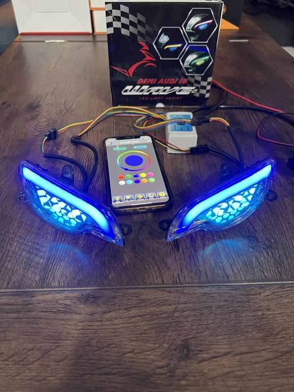 Xi nhan Audi Demi Wave A Chỉnh App - Freeship - Giắc cắm như Zin 8