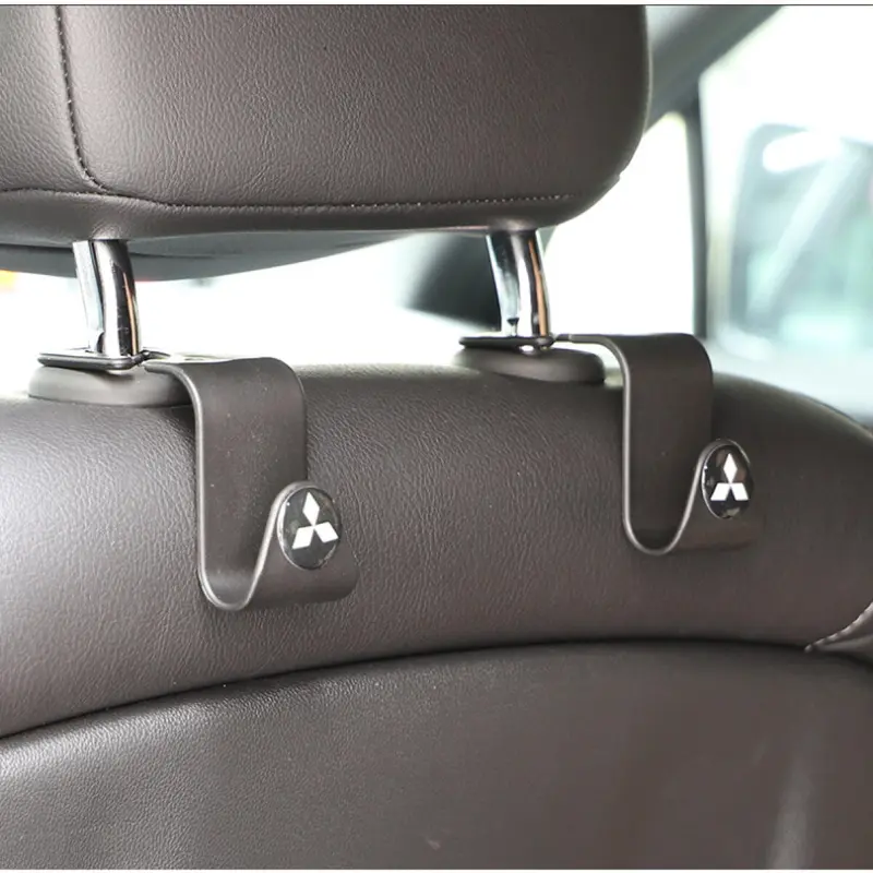 2PCS/Mini Portabel Gantungan Jok Mobil/Gantungan Mobil/Hanger Kursi Mobil  Dengan logo Car 1