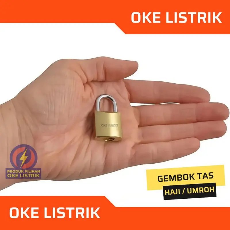GEMBOK KOPER TAS UMROH HAJI MINI ANTI MALING KECIL TRAVEL ANGKA PASSWORD SEKOLAH COACH RANSEL SWISS LUCU 1