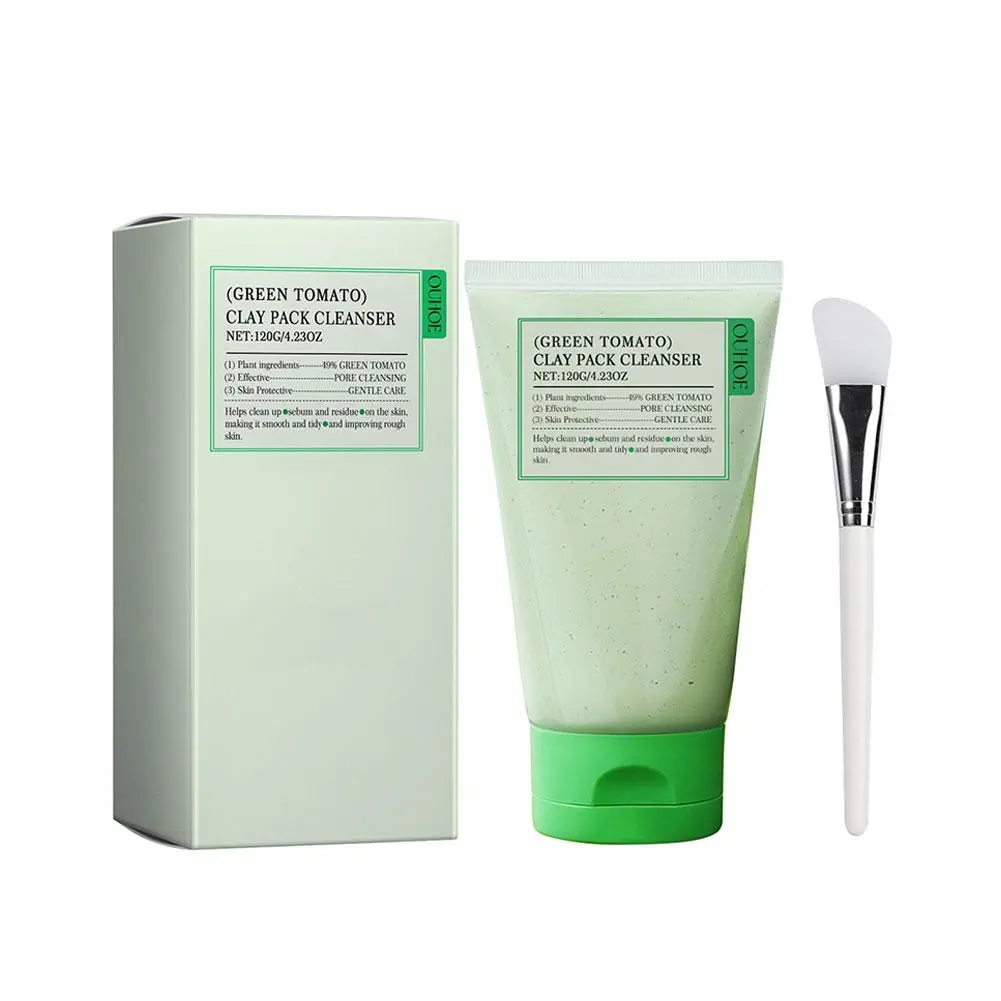 Green tomato clay pack cleanser