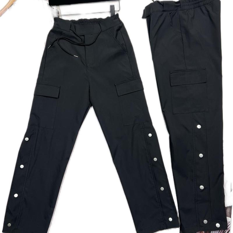 Quần dài nhiều khuy Thô gió menswear 0